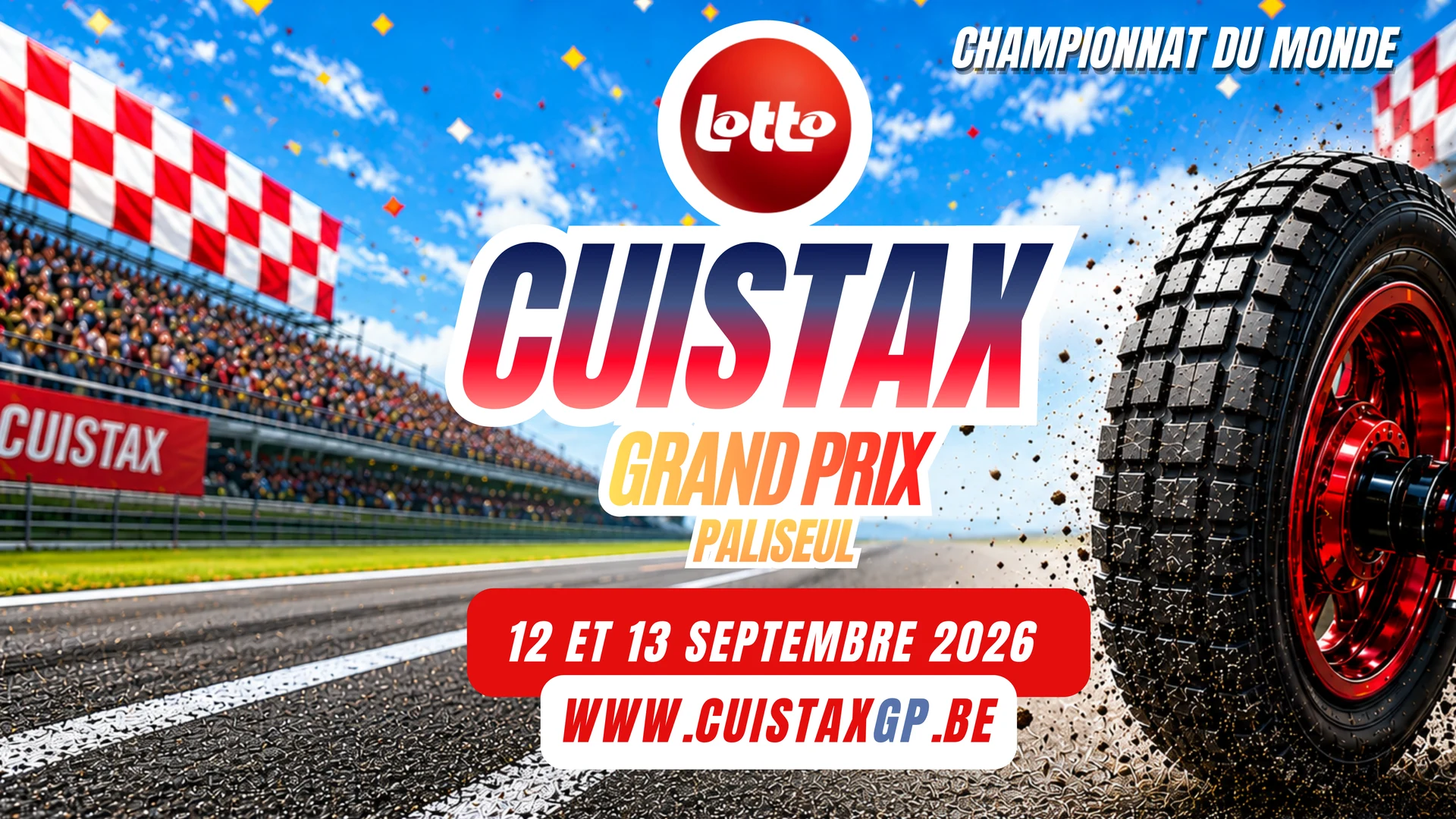 Lotto Cuistax Grand Prix 2026 — Paliseul, Belgique